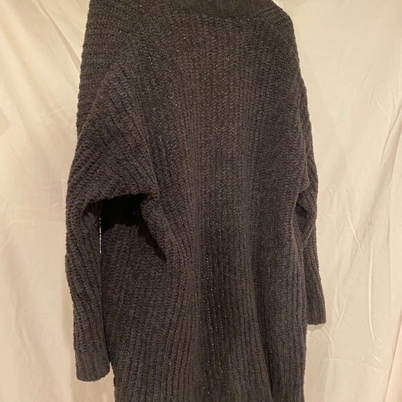 Chunky gray American eagle cardigan - Picture 3 of 5
